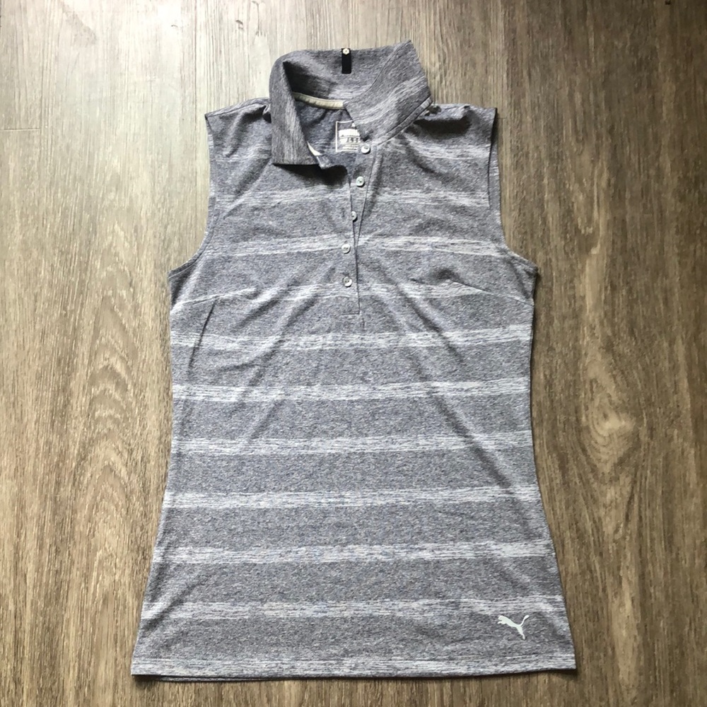 Puma golf sleeveless polo
